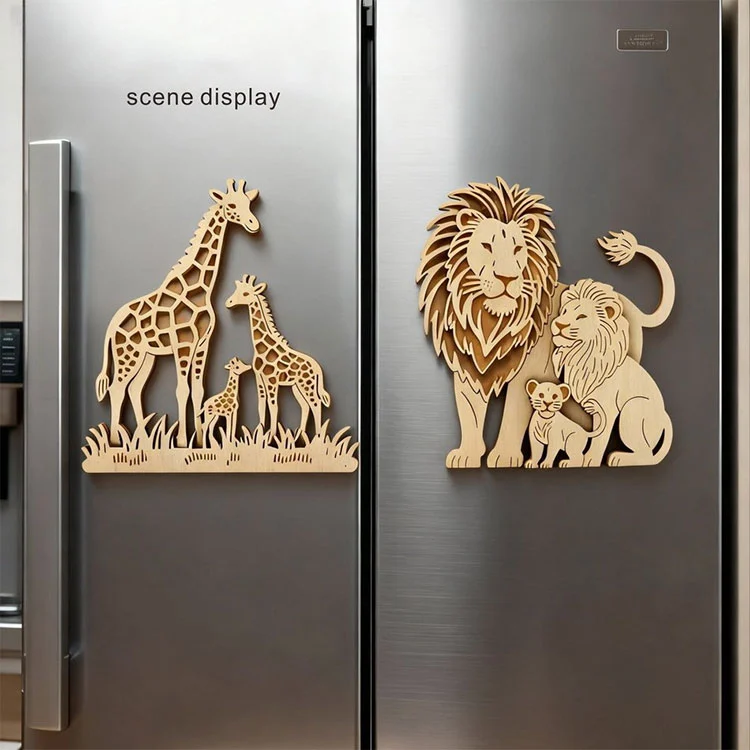 Metal Gift Fridge Magnets
